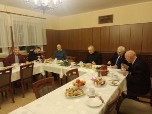 Opłatek szafarzy i kościelnego