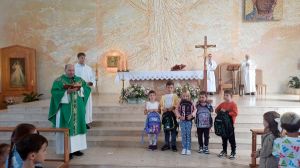 Poświęcenie plecaków i tornistrów